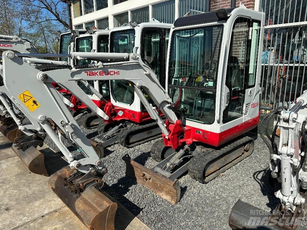 Takeuchi TB 016 Mini Escavadoras <7t