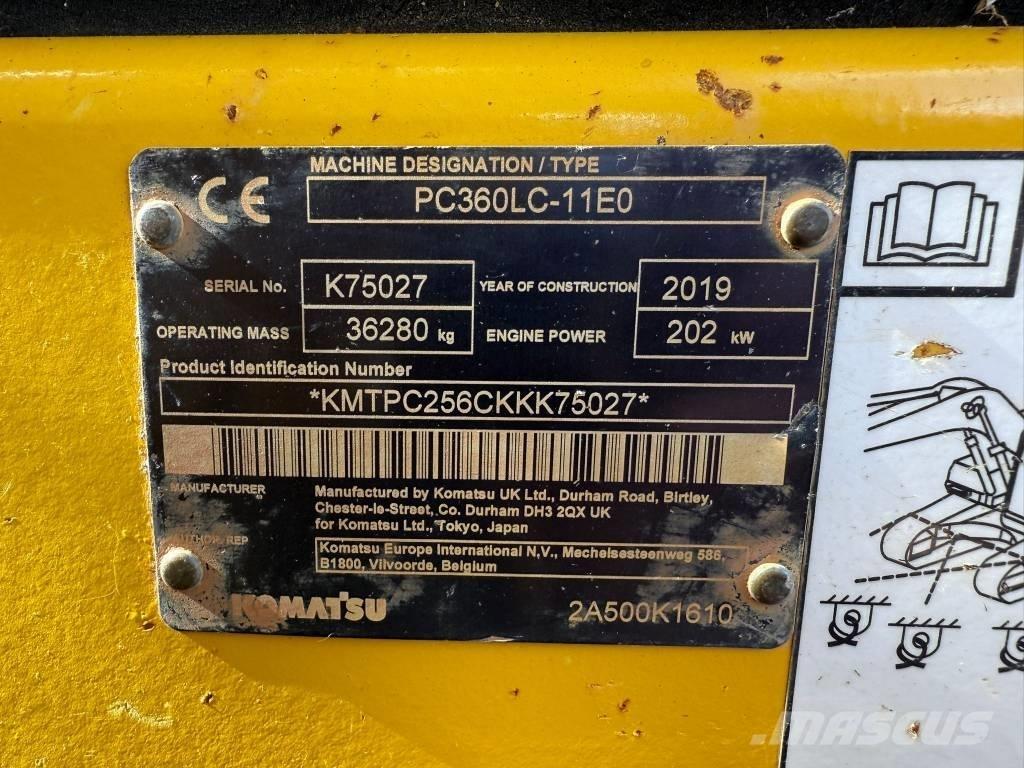 Komatsu PC 360 LC-11 Escavadoras de rastos