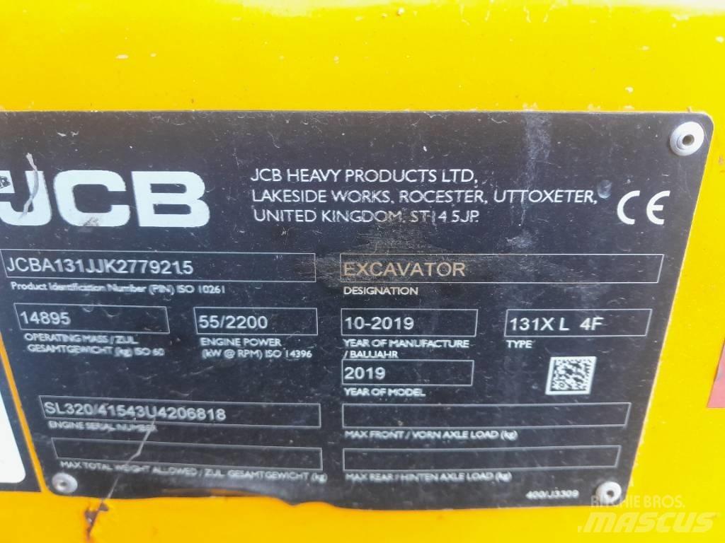 JCB 131 X Escavadoras de rastos