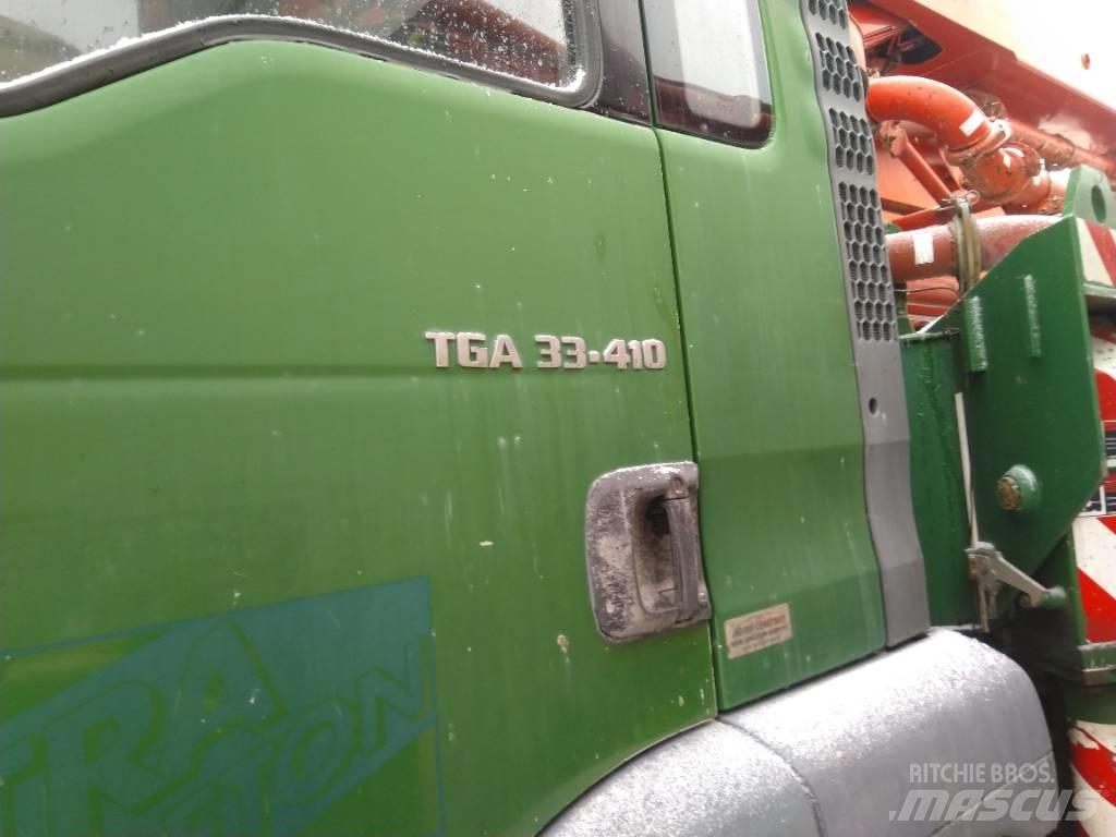 MAN TGA 33.410 Camiões bomba Betão