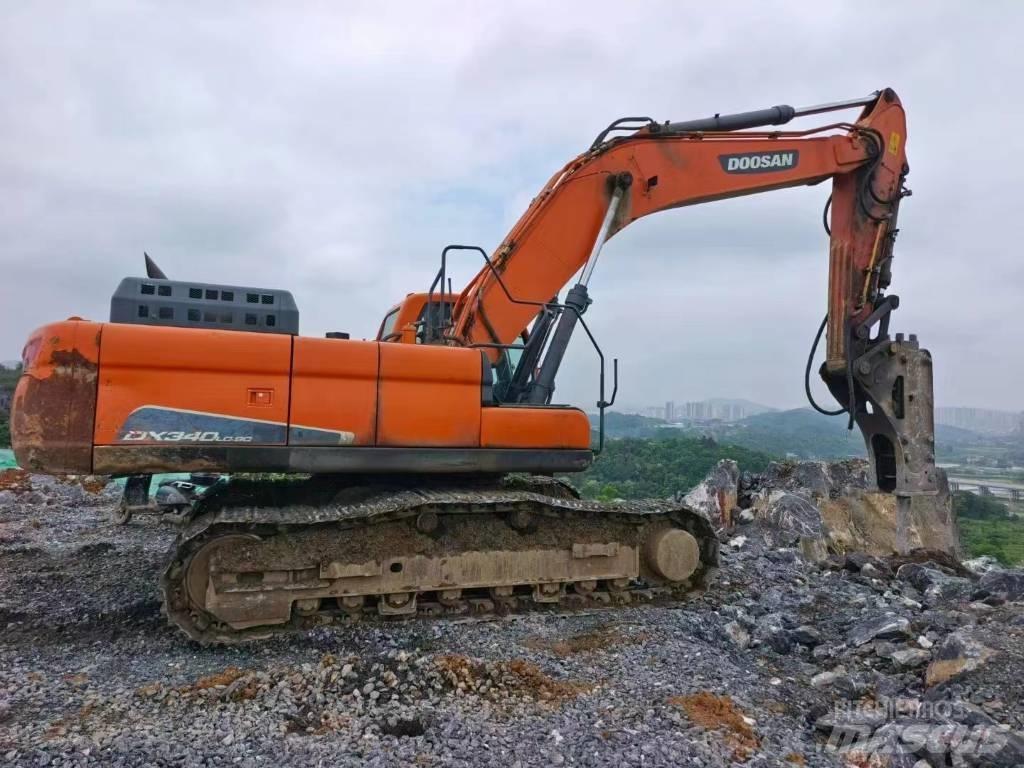 Doosan DX 340 LC-9C Escavadoras de rastos