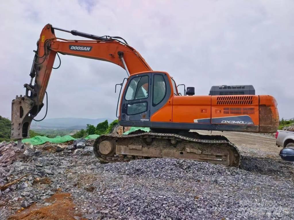 Doosan DX 340 LC-9C Escavadoras de rastos