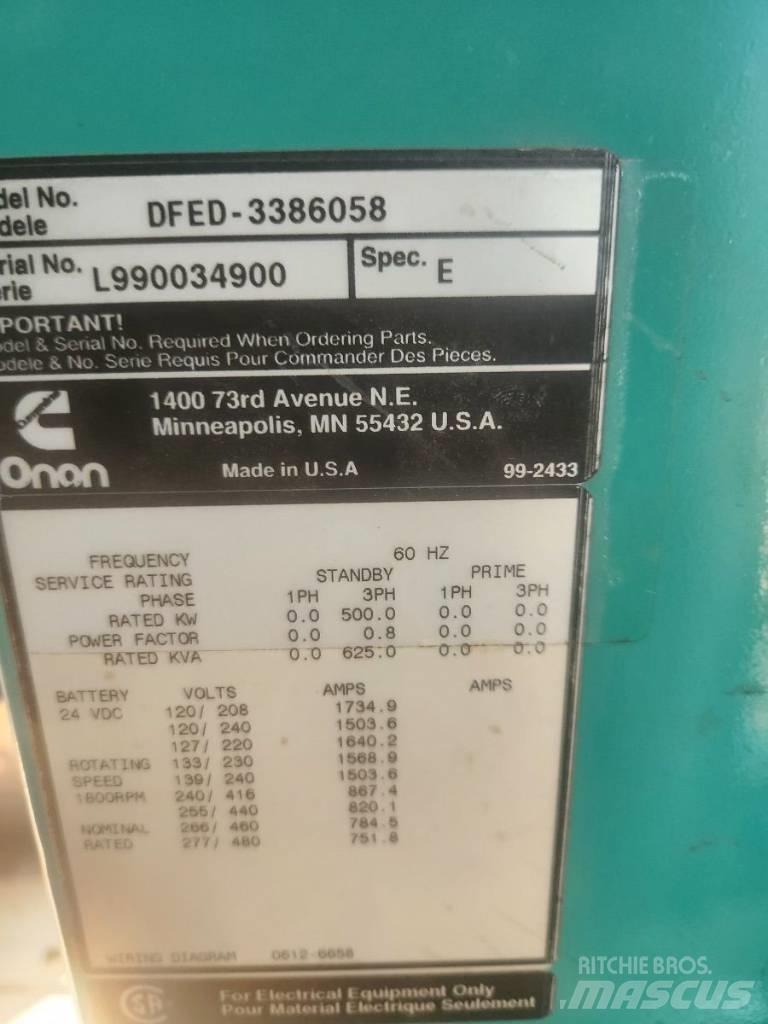 Cummins KTA19 Geradores Diesel