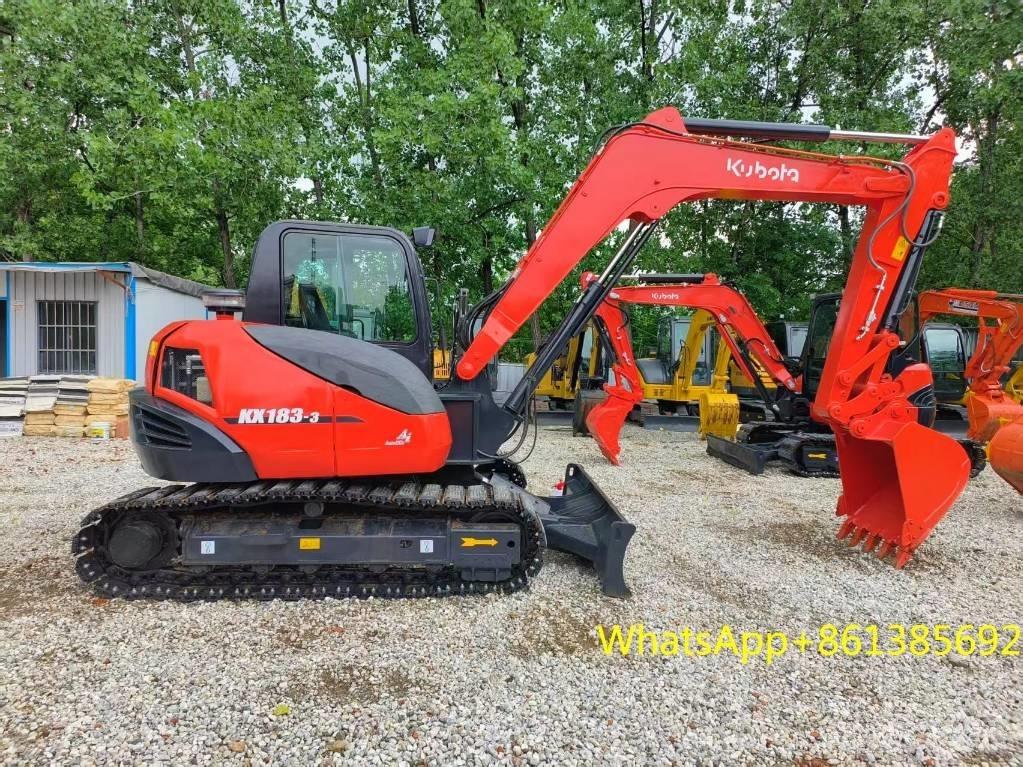 Kubota KX 183-3 Mini Escavadoras <7t
