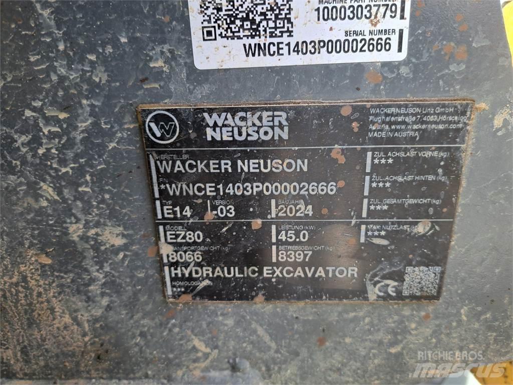 Wacker Neuson EZ80 Escavadoras de rastos