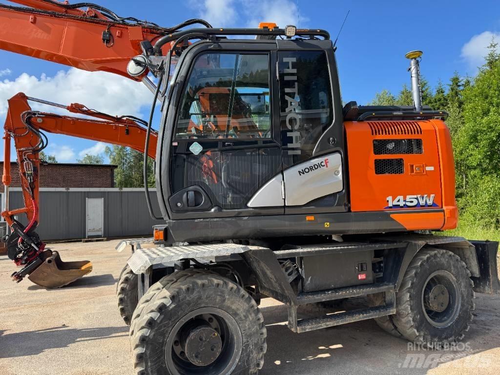 Hitachi ZX 145 W-6 Escavadoras de rodas