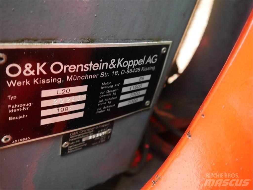 O&K L20 Pás carregadoras de rodas