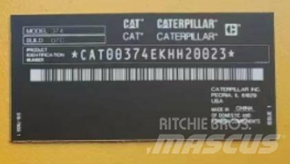 CAT 374 Escavadoras de rastos