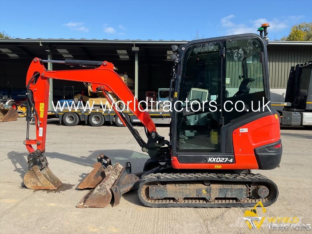 Kubota KX 027-4 Mini Escavadoras <7t
