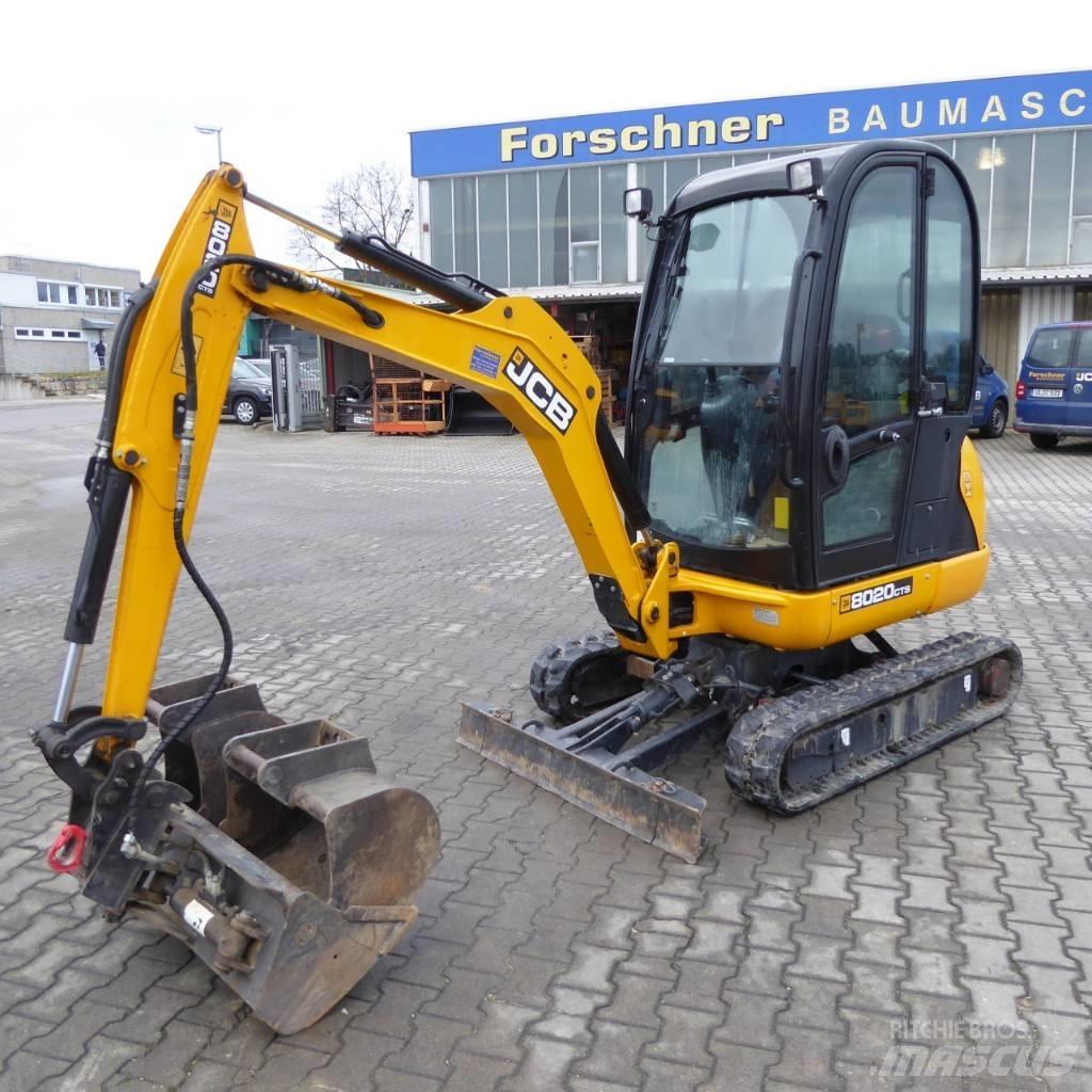 JCB 8020 CTS Mini Escavadoras <7t