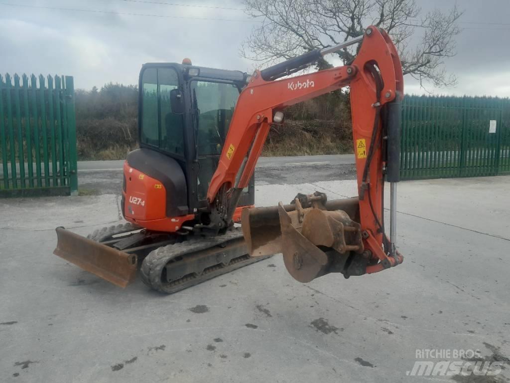 Kubota U 27-4 Mini Escavadoras <7t