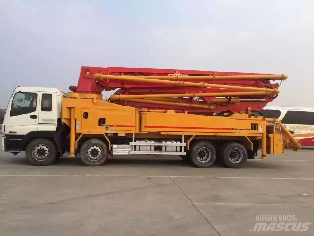 Putzmeister 37m Camiões bomba Betão