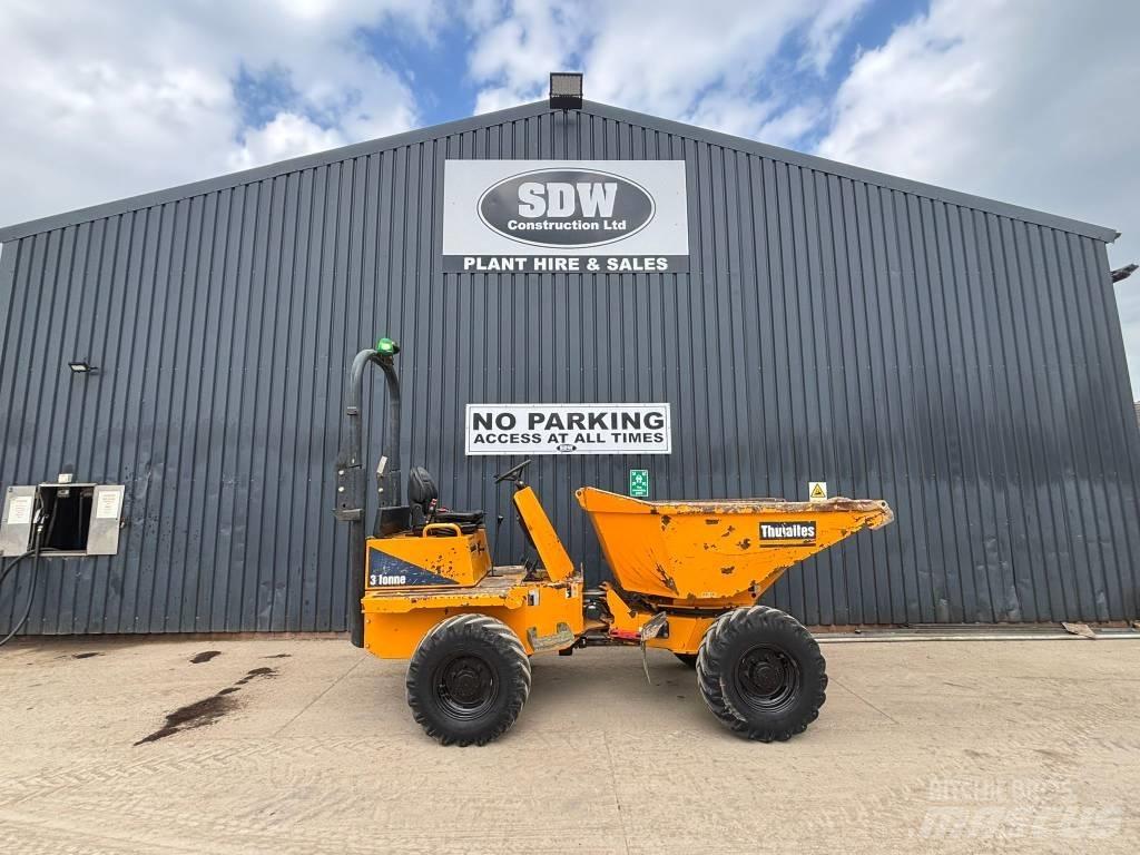 Thwaites 3 ton Dumpers de obras