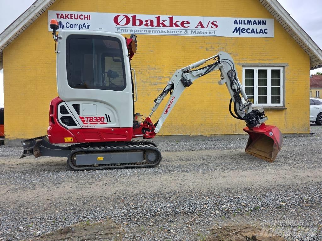 Takeuchi TB 320 Mini Escavadoras <7t