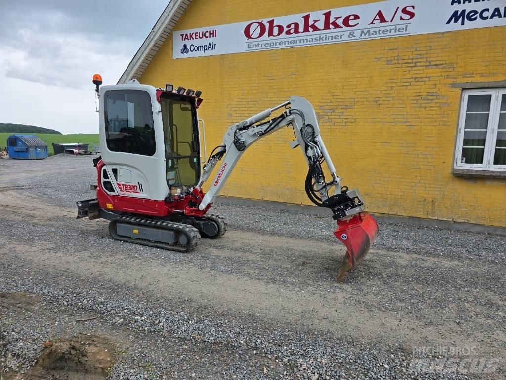 Takeuchi TB 320 Mini Escavadoras <7t