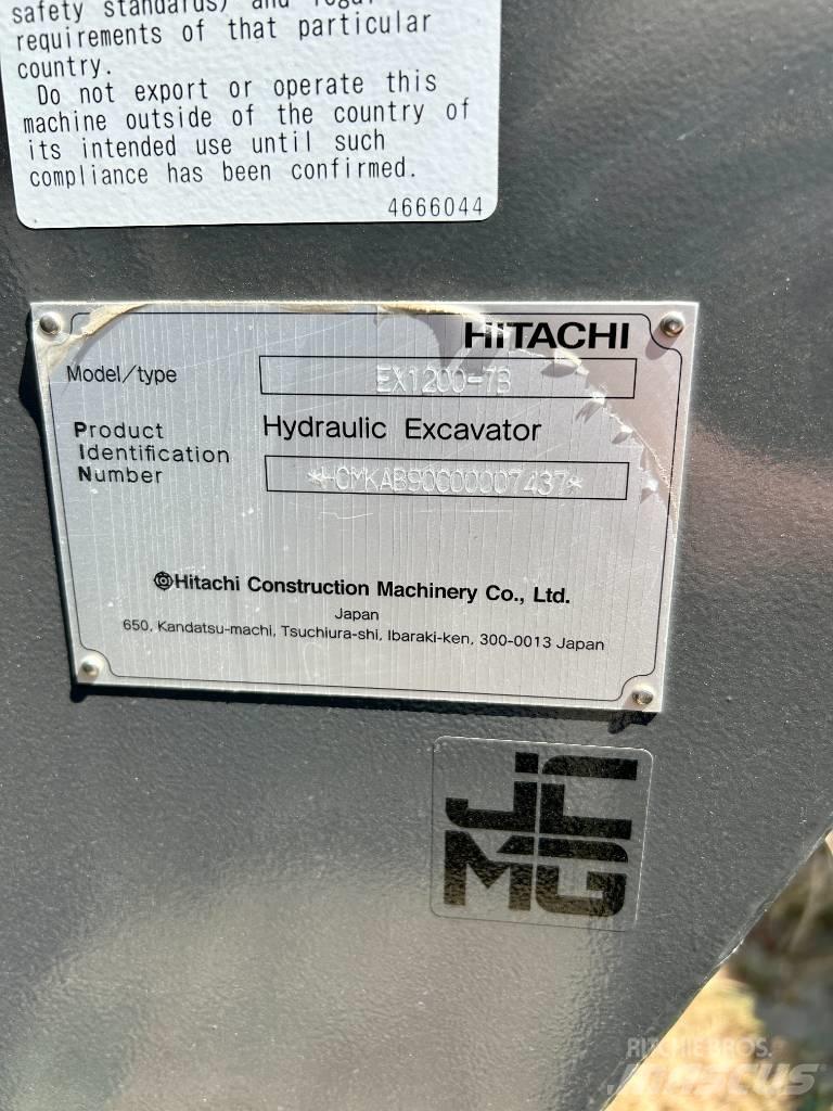 Hitachi EX 1200-7B Escavadoras de rastos