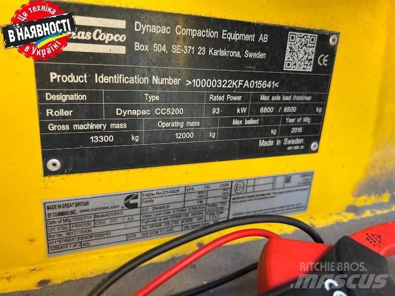 Dynapac CC 5200 Cilindros Compactadores tandem