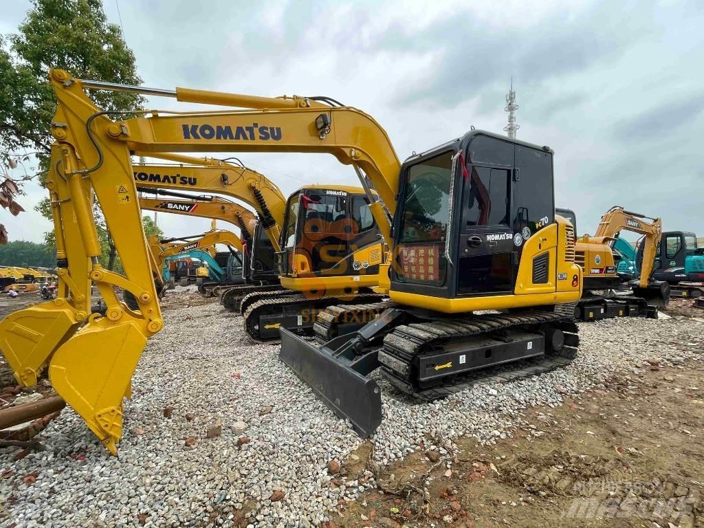 Komatsu PC 70 Escavadoras Midi 7t - 12t