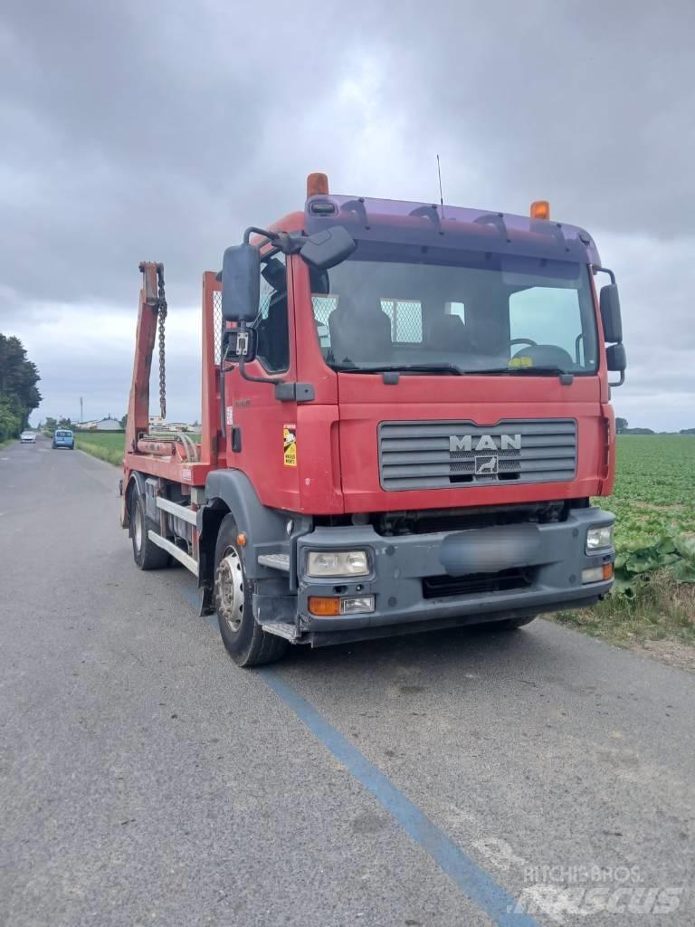 MAN TGM 18.280 Camiões multibenne