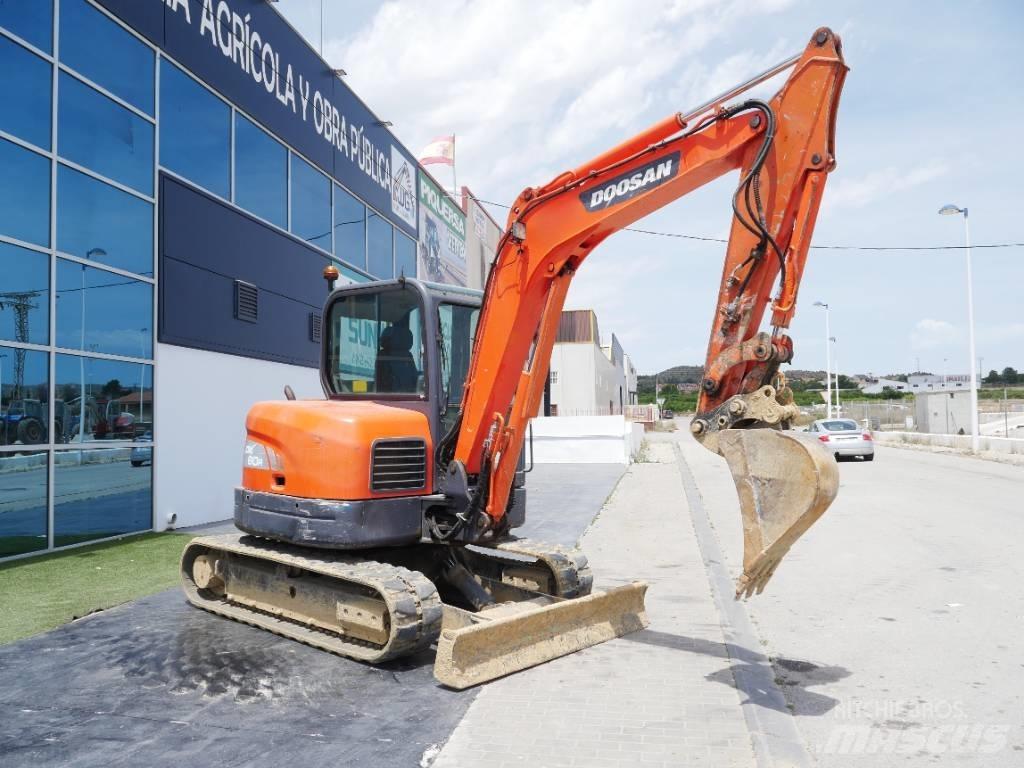 Doosan DX 60 R Mini Escavadoras <7t