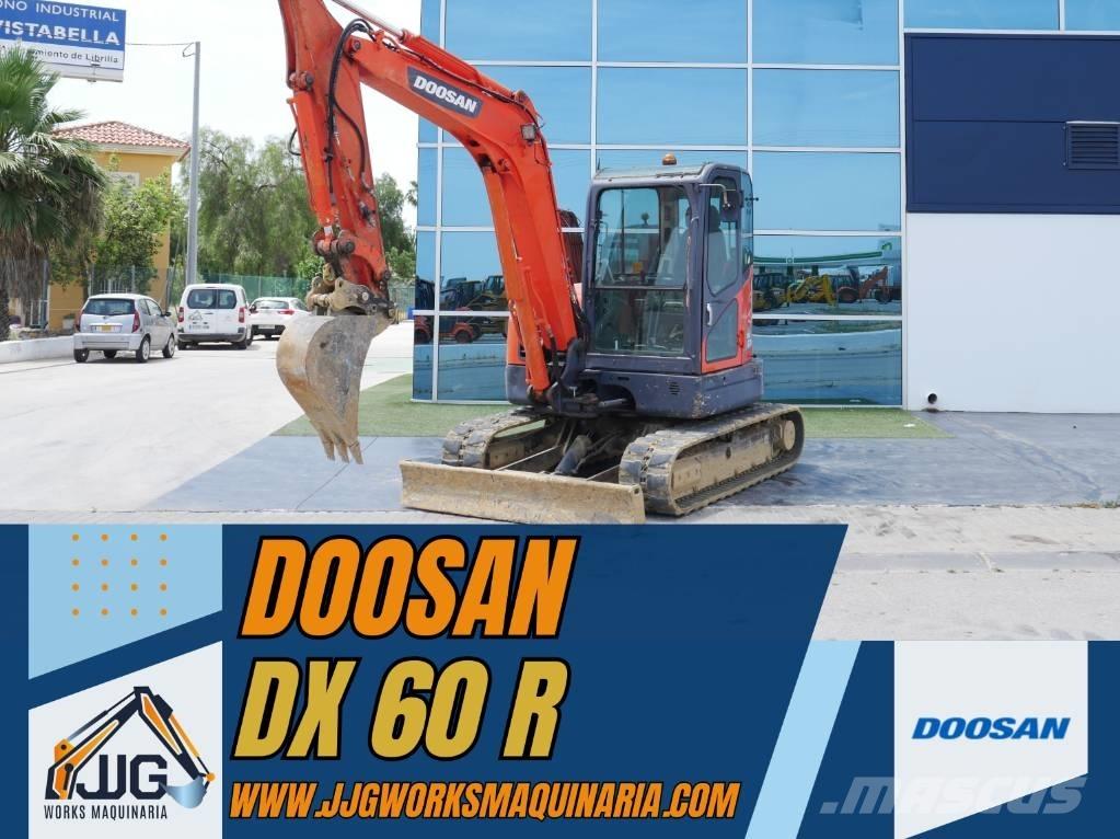 Doosan DX 60 R Mini Escavadoras <7t