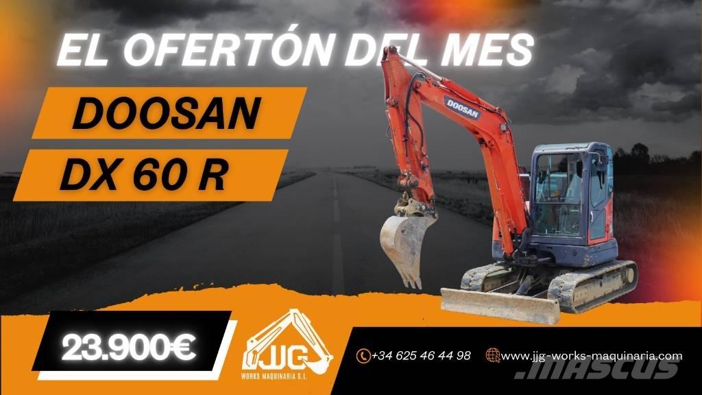 Doosan DX 60 R Mini Escavadoras <7t