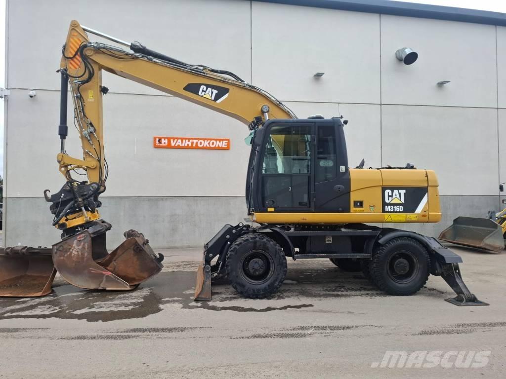 CAT 316D Escavadoras de rodas