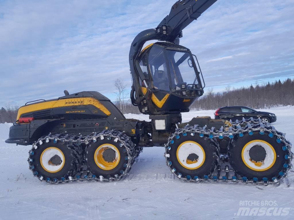 Ponsse Scorpion Processadores florestais