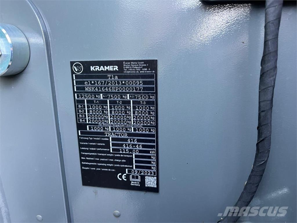 Kramer KT559 Manipuladores telescópicos