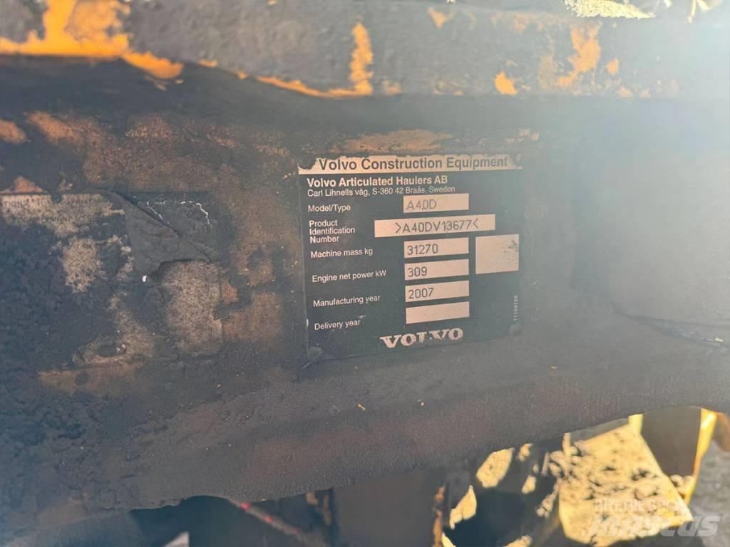 Volvo A 40 D Camiões articulados