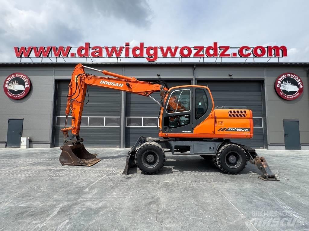 Doosan DX 160 W Escavadoras de rodas
