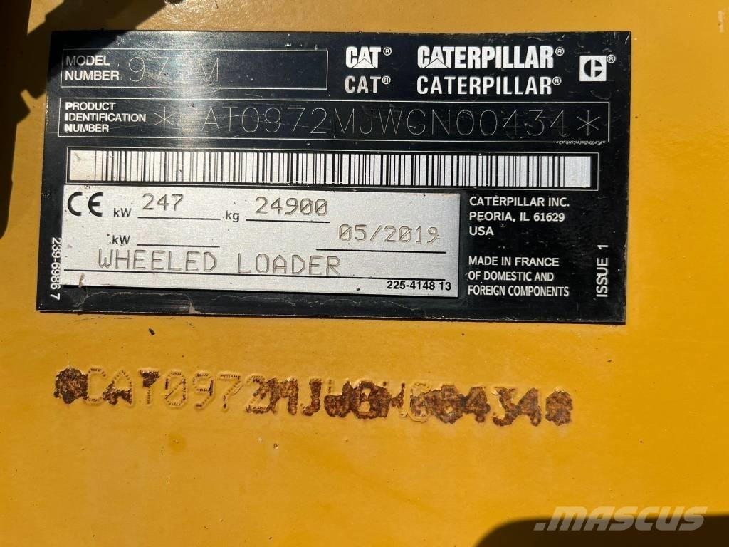 CAT 972 M Pás carregadoras de rodas