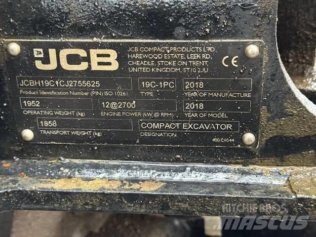 JCB 19 C-1 Mini Escavadoras <7t