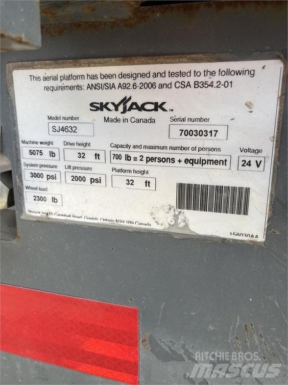 SkyJack SJ III 4632 Elevadores de tesoura