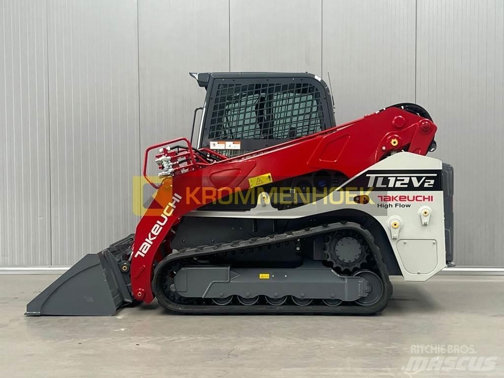 Takeuchi TL 12 V-2 Carregadoras de direcção deslizante