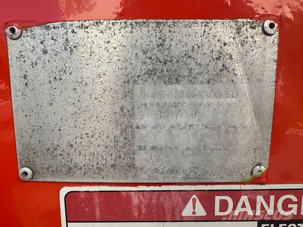 Altec DC-1217CFD Reboques transporte estilha madeira