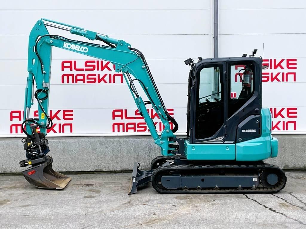 Kobelco SK58 SRX-7 Mini Escavadoras <7t
