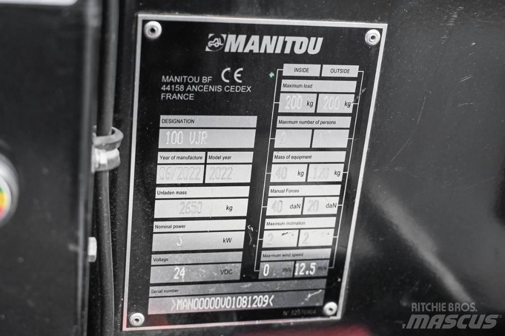 Manitou VJR 100 Elevadores braços articulados
