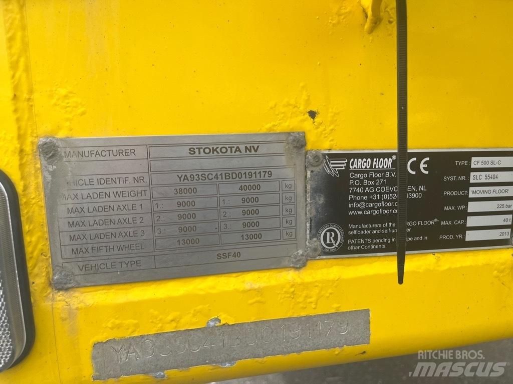 STOKOTA CargoFloor Semi Reboques Estilha de Madeira