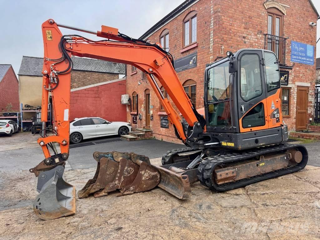 Doosan DX 63 R Mini Escavadoras <7t