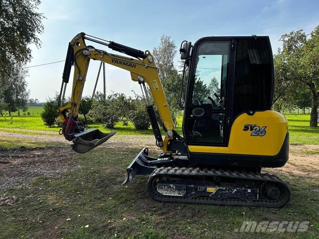 Yanmar SV26 Mini Escavadoras <7t