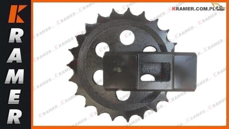 JCB 803 Rastos, correntes e material rodante