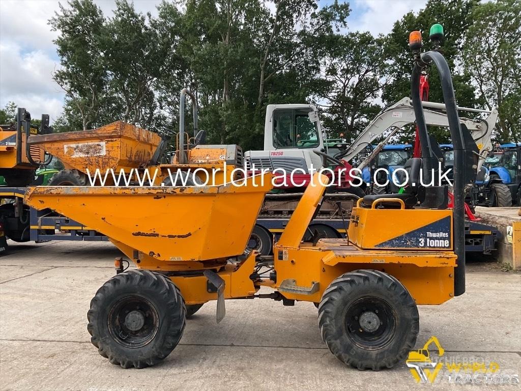 Thwaites 3 ton Dumpers de obras