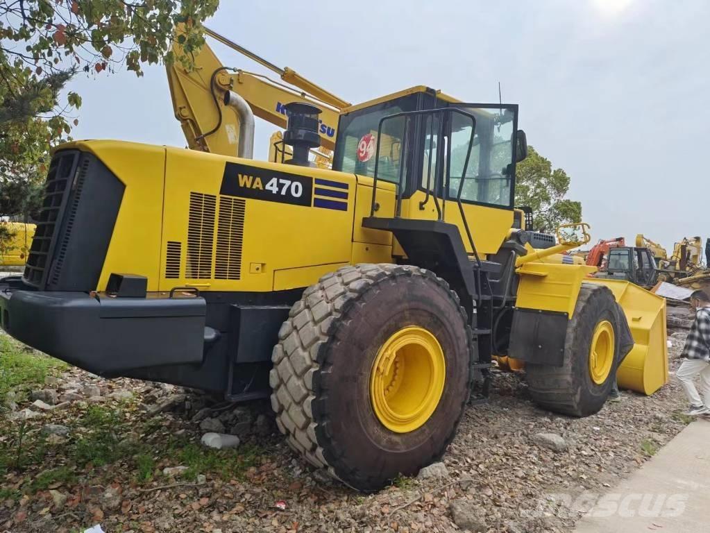 Komatsu WA 470-6 Pás carregadoras de rodas