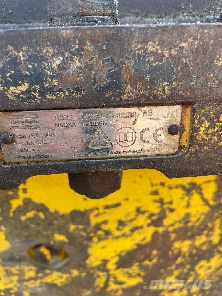 Atlas Copco tex 180H Martelos Hidráulicos