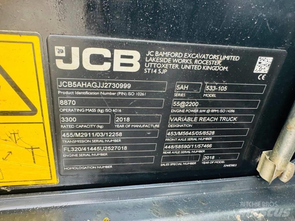 JCB 533-105 Manipuladores telescópicos