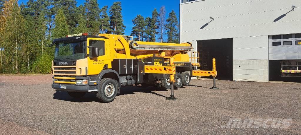 Scania P124 GB Plataformas aéreas montadas em camião