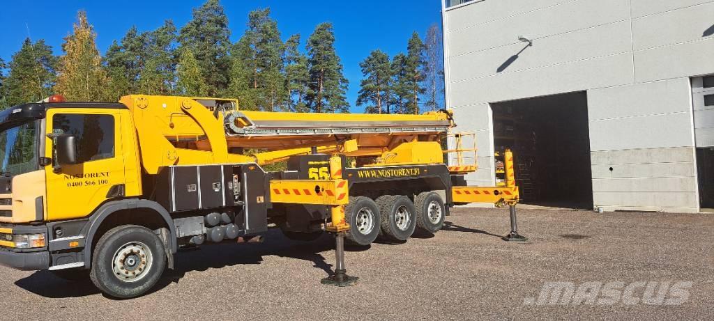 Scania P124 GB Plataformas aéreas montadas em camião