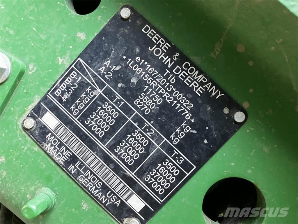 John Deere 6R 155 Tratores Agrícolas usados