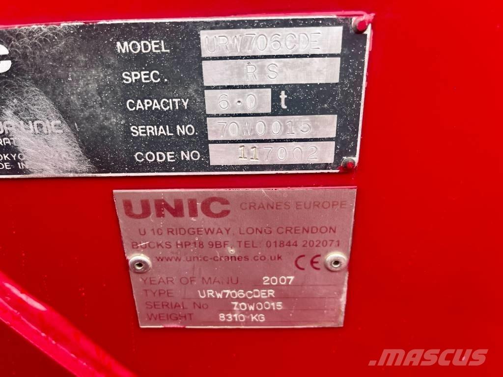 Unic URW 706 Mini gruas